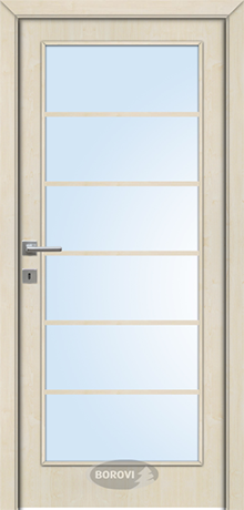 CPL üveges beltéri ajtó - Mekka VI - Flex VI