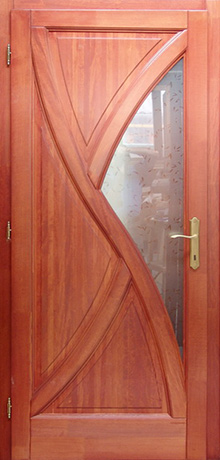 Borovi fenyő - festve - Palló/UTH átfogó tokkal - BBA - 12 borovi fenyő beltéri ajtó (bor-510)