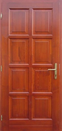 Borovi fenyő - festve - Palló/UTH átfogó tokkal - BBA - 04 borovi fenyő beltéri ajtó (bor-502)