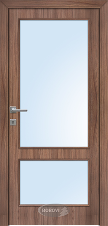 Üveges könnyített CPL beltéri ajtó - Atlas I. üveges könnyített CPL beltéri ajtó (kcpl-582)