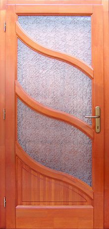 Borovi fenyő - festve - Palló/UTH átfogó tokkal - BBA - 14 borovi fenyő beltéri ajtó (bor-512)
