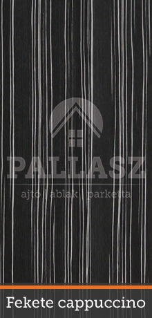 BBA - PALLASZ - CPL beltéri ajtó színek listája - Fekete cappuccino